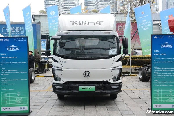 Feidi EW7 4.5T 4.18m Single Row Pure Electric Cargo Box Light Truck 131.98kWh 4X2(6 wheels) Exterior (2) | 86Trucks