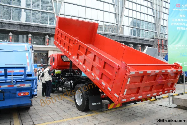 Feidi Jinniu WX7 220 hp 4X2(6 wheels) 5.8m Dump Truck Body (3) | 86Trucks