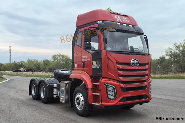 FAW Jiefang J6G 460hp 6X4(10 wheels) Dangerous Goods Tractor Truck Exterior
