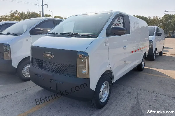 Jinhu Auto EV48 Shudu Edition 3T 4.86m Pure Electric Panel Van 41.86kWh Exterior (3) | 86Trucks