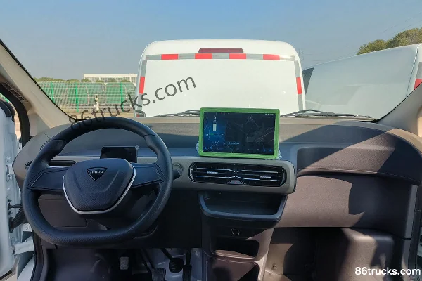 Jinhu Auto EV48 Shudu Edition 3T 4.86m Pure Electric Panel Van 41.86kWh Cab (2) | 86Trucks