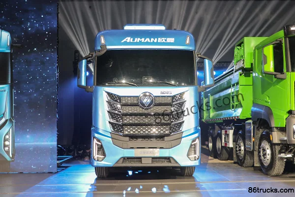 Auman Galaxy 5M 11.8L Diesel 520hp 6X4(10 wheels) ZF 12-Speed AMT Automatic Tractor Truck Exterior (2) | 86Trucks