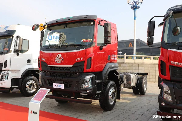 Dongfeng H5 6.4L Diesel 300hp 4X2(6 wheels) Fast Gear 10-speed 5.3m Dump Truck Exterior (3) | 86Trucks