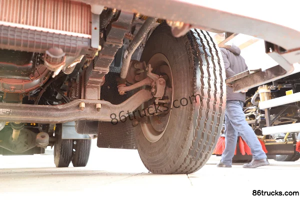 Dongfeng L3 200 hp 4X2(6 wheels) Crash Cushion Truck (Yanlong Brand) Chassis (3) | 86Trucks