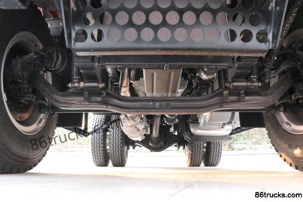 SHACMAN Commercial Vehicle Delong G1 4.3L Diesel 200hp 4X2(6 wheels) Fast Gear 8-speed 4.2m cab-over dump truck Chassis (1) | 86Trucks