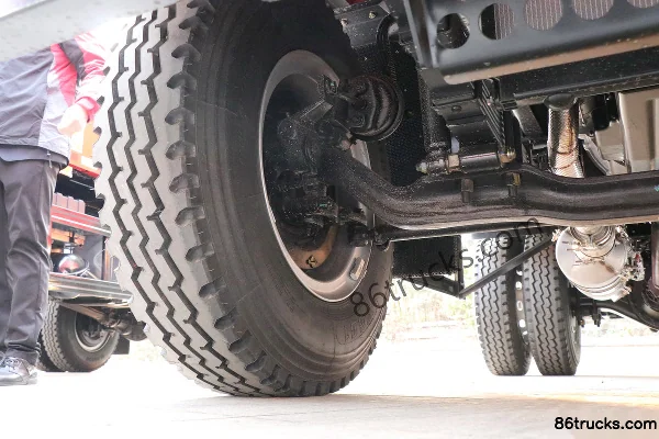 SHACMAN Commercial Vehicle Delong G1 4.3L Diesel 200hp 4X2(6 wheels) Fast Gear 8-speed 4.2m cab-over dump truck Chassis (2) | 86Trucks