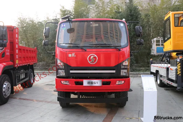 SHACMAN Commercial Vehicle Delong G1 4.3L Diesel 200hp 4X2(6 wheels) Fast Gear 8-speed 4.2m cab-over dump truck Exterior (2) | 86Trucks