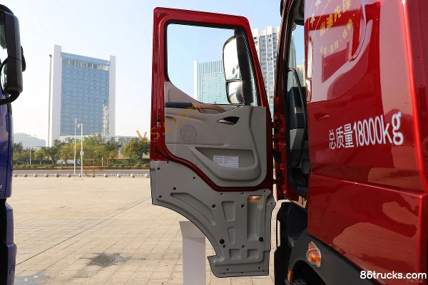 Dongfeng H7 Pro 7L Diesel 350hp 4X2(6 wheels) Fast Gear 10-Speed 9.6m Van Truck Cab (1) | 86Trucks