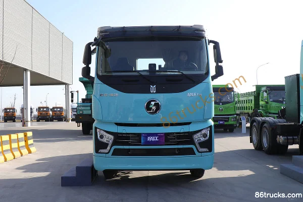Proton Auto Dijiang Ta 6X4(10 wheels) Pure Electric Tractor Truck 400.619kWh Exterior (2) | 86Trucks