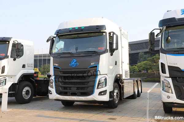 Dongfeng Liuqi Chenglong H7 6X4(10 roues) tracteur routier à pile à combustible 88,3 kWh Extérieur (3) | 86Trucks