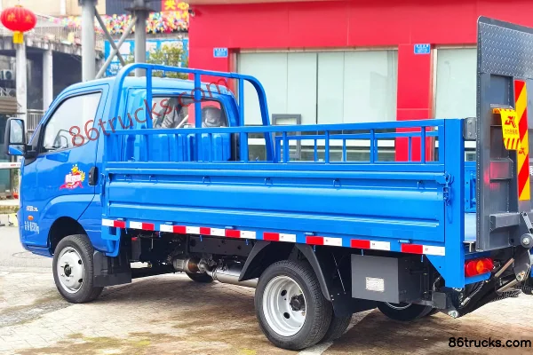 Feidi GX 122 hp 4X2(6 wheels) 1.6L Gasoline Garbage Truck Exterior (3) | 86Trucks
