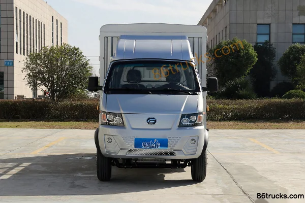 Xinchufeng M Card Electric 4X2(6 wheels) Hydraulic Brake 4.01m Single Row Stake Truck Micro Truck Guoxuan 57.6kWh Exterior (2) | 86Trucks