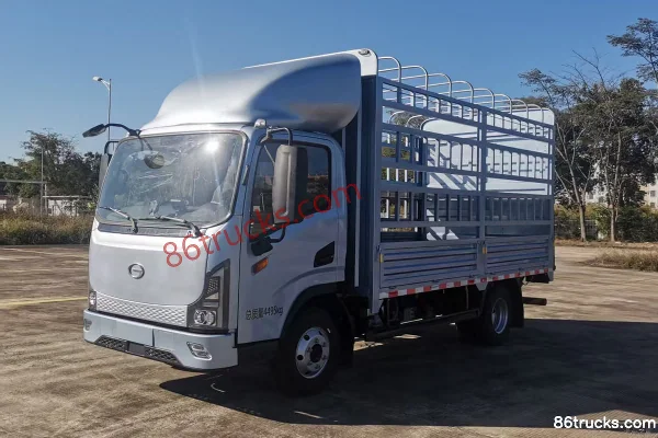 GAC Leader T3 Plus 4.15m Single Row Electric Stake Truck CATL 100.46kWh 4X2(6 wheels) Exterior (3) | 86Trucks