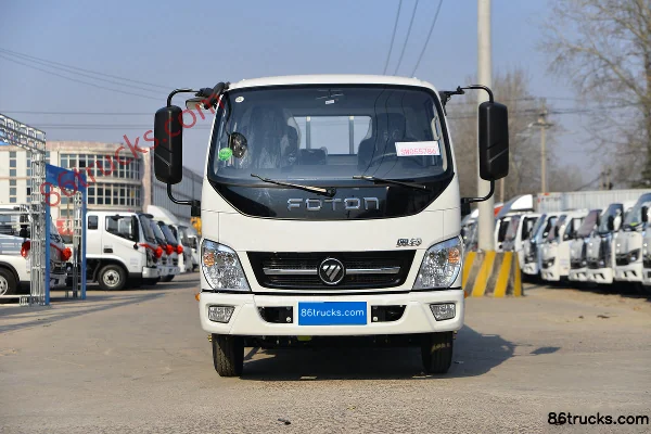 Foton Aoling Jieyun Youth Invincible Edition 146hp 4X2(6 wheels) 3.25m semi-row flatbed light truck Exterior (2) | 86Trucks
