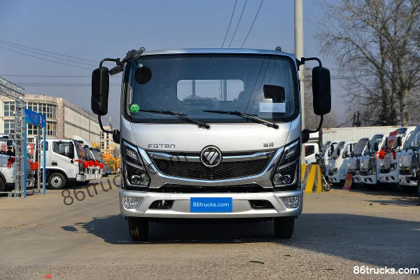 Foton Aoling Huangfeng MINI 170ch 4X2(6 roues) 4.8m rangée décalée camion porteur à ridelles Extérieur (2) | 86Trucks