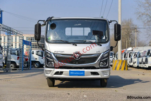 Foton Ollin New Jieyun édition jeunesse Pro 155 ch 4X2(6 roues) camion léger plateau ridelles 4,17 m cabine simple (WLY 8 vitesses) Extérieu