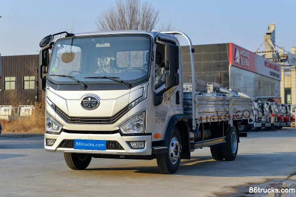FAW Jiefang Hu 6G 140 ch 4X2(6 roues) 4,2 m camion plateau à cabine simple (Fast Gear 8 vitesses) Extérieur (3) | 86Trucks