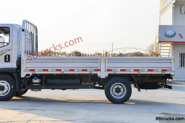 FAW Jiefang Hu 6G 140 ch 4X2(6 roues) 4,2 m camion plateau à cabine simple (Fast Gear 8 vitesses) Carrosserie (2) | 86Trucks