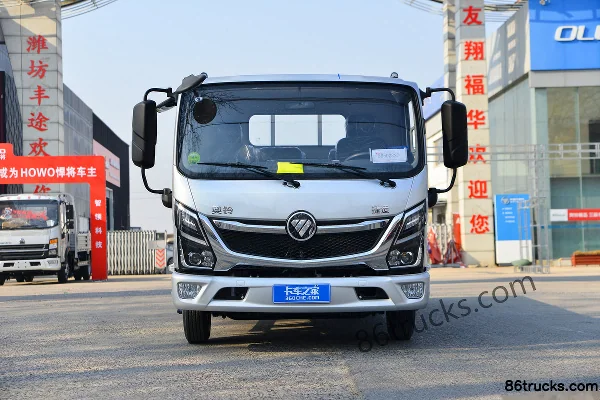 Foton Ollin New Jieyun Youth Invincible Edition Pro 151hp 4X2(6 wheels) 4.17m Single Row Flatbed Light Truck Exterior (2) | 86Trucks