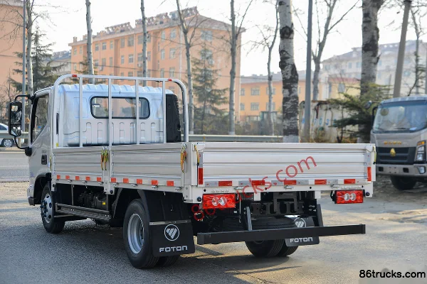 Foton Ollin New Jieyun Youth Invincible Edition Pro 151hp 4X2(6 wheels) 4.17m Single Row Flatbed Light Truck Body (3) | 86Trucks