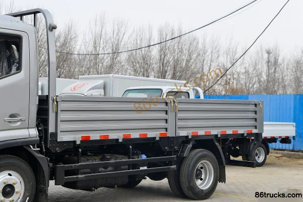 Dongfeng Xingyun K6 2.5L diesel 155 ch 4X2(6 roues) WLY 6 vitesses 4,17 m cabine simple plateau léger Carrosserie (2) | 86Trucks