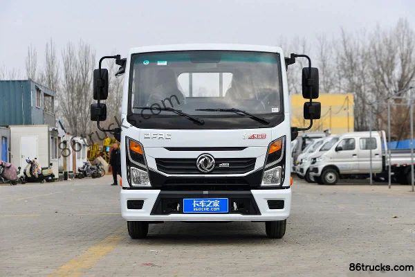 Dongfeng K6 2.0L Gasoline 150 hp 4X2(6 wheels) Dongan 5-speed Narrow Body 4.02m Single-row Flatbed Light Truck Exterior (2) | 86Trucks