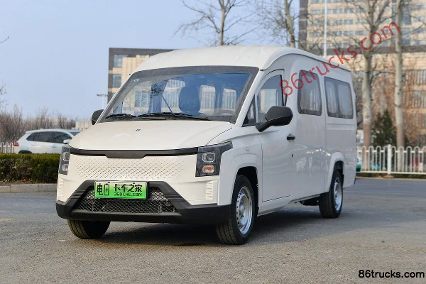 Yufeng Auto Gold Cargo 3T 6-seat 5.43m pure electric light bus 53.58kWh Exterior (3) | 86Trucks