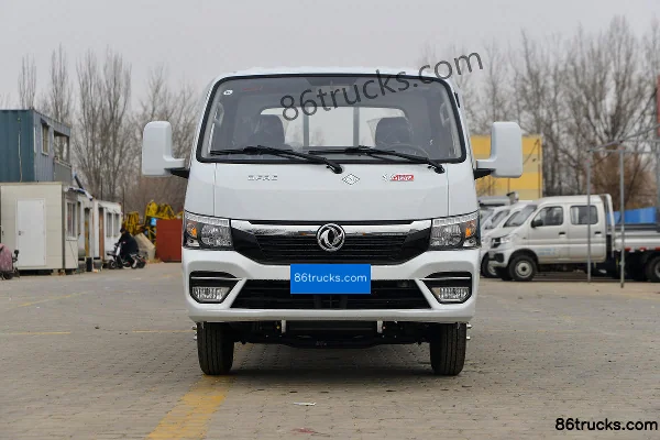 Dongfeng T6 2L 127 hp 4X2(6 wheels) CNG 4.005m Single Row Flatbed Light Truck Exterior (2) | 86Trucks
