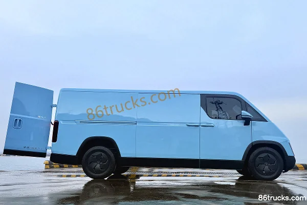 Foton Lefu PLUS 2025 Changxing Edition 2 places fourgon électrique fermé CATL 50,23 kWh Extérieur (2) | 86Trucks