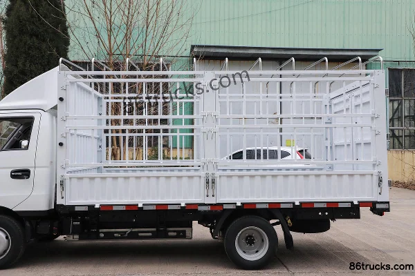 FARIZON Xingzhi F5E 2025 4.005m Single Row Pure Electric Cargo Cage Micro Truck Zhixin 62kWh 4X2(6 wheels) Body (1) | 86Trucks