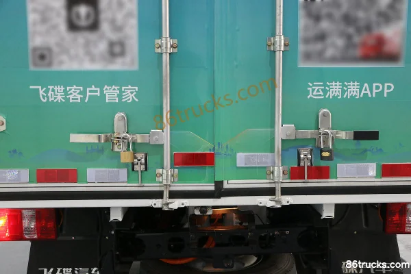 Feidi Mantianfei 4X2(6 wheels) 4.15m single-row plug-in hybrid range-extended box light truck CATL 100.96kWh Body (3) | 86Trucks