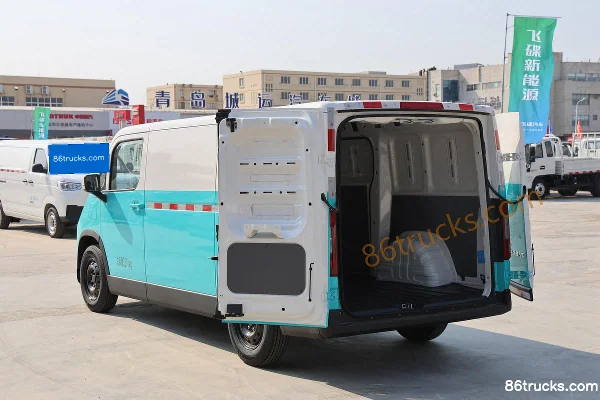 Tuyano Fengjing i7 3.2T 2-Seat 4.895m Pure Electric Enclosed Van CATL 41.86kWh Cargo Box (2) | 86Trucks