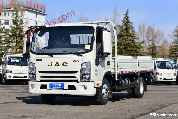 JAC Q6 2,5 L diesel 155 ch 4X2(6 roues) Xingrui 6 vitesses 4,18 m cabine simple ridelle camion léger Extérieur (3) | 86Trucks