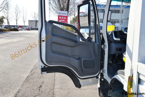 JAC Q6 2,5 L diesel 155 ch 4X2(6 roues) Xingrui 6 vitesses 4,18 m cabine simple ridelle camion léger (2) | 86Trucks