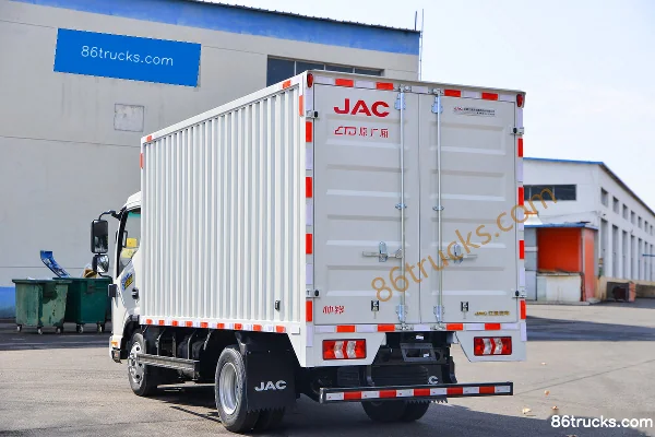 JAC Shuailing S3 130 hp 4X2(6 wheels) 3.8m one-and-a-half-row van light truck (China VI) Body (3) | 86Trucks