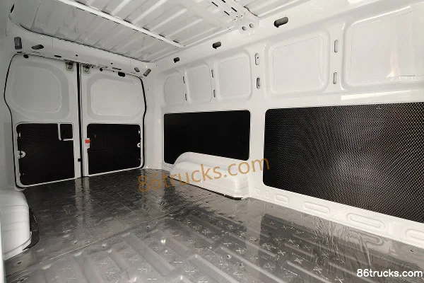 Jinhu EV70 Smart Edition 2-seat pure electric van CATL 41.86kWh Cargo Box (1) | 86Trucks