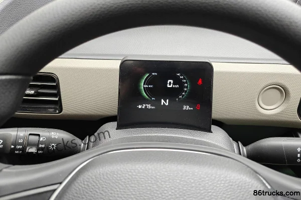 Jinhu EV70 Smart Edition 2-seat pure electric van CATL 41.86kWh Cab (2) | 86Trucks