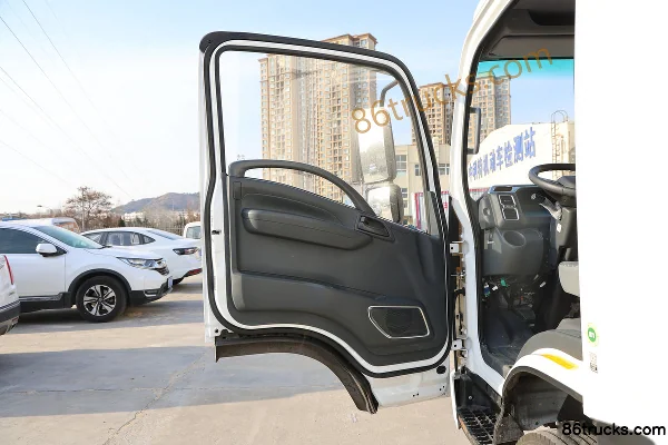 Qingling Isuzu KV100 120 hp 4X2(6 wheels) 3.83m Semi-Cab Van Light Truck (Air Brake) (China VI) (1) | 86Trucks
