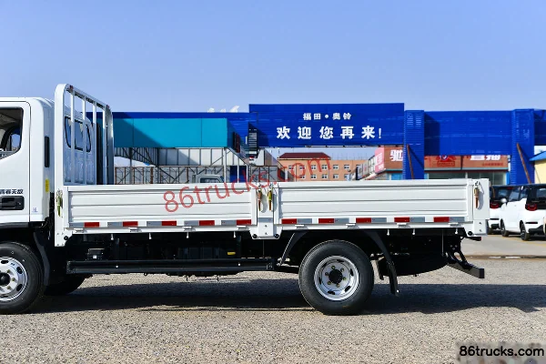Foton Ollin New Jieyun Youth Invincible Edition 146hp 4X2(6 wheels) 3.7m single-row flatbed light truck Body (2) | 86Trucks