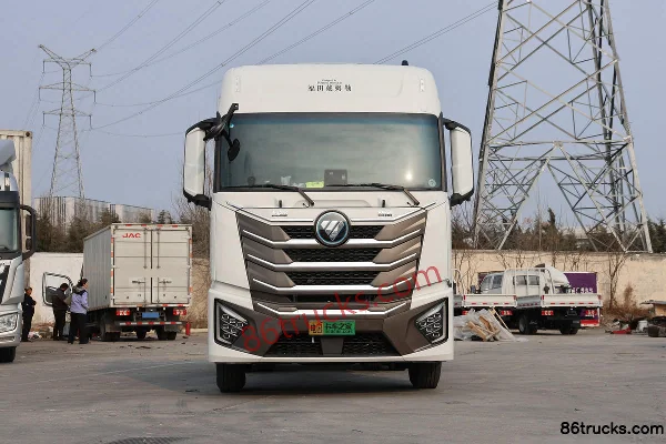 Auman GTL Star Wing Edition 6X4(10 wheels) Electric Tractor Truck 400.62kWh Exterior (2) | 86Trucks