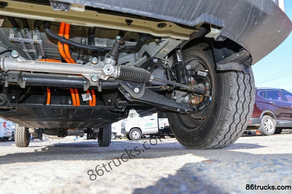 Karry Xiaoxiang X1 3.2m Single Row Pure Electric Drop-Side Micro Truck Ruilu 41.86kWh 4X2(6 wheels) Chassis (3) | 86Trucks