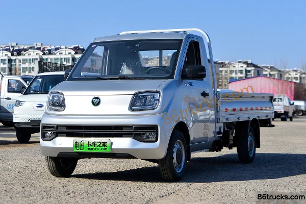 Foton Q Split Body Single Row Pure Electric Flatbed Micro Truck CATL 41.86kWh 4X2(6 wheels) Exterior (3) | 86Trucks