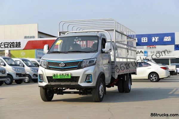 Changan Kuayue King X3 PLUS EV Comfort Edition 3.4T 3.8m Single Row Pure Electric Stake Micro Truck 56.67kWh 4X2(6 wheels) Exterior (3) | 86