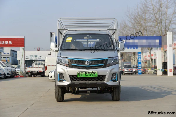Changan Kuayue King X3 PLUS EV Comfort Edition 3.4T 3.8m Single Row Pure Electric Stake Micro Truck 56.67kWh 4X2(6 wheels) Exterior (2) | 86