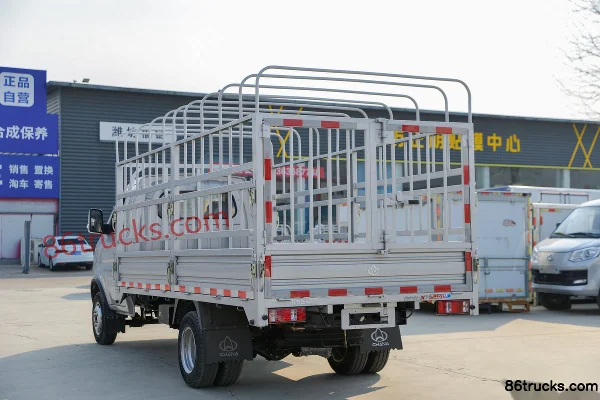 Changan Kuayue King X3 PLUS EV Comfort Edition 3.4T 3.8m Single Row Pure Electric Stake Micro Truck 56.67kWh 4X2(6 wheels) Body (3) | 86Truc