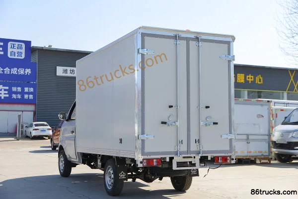 Changan Kuayue Wang X1 1,6L essence 122 ch 4X2(6 roues) 5 vitesses micro camion fourgon cabine simple 3,035 m Carrosserie (3) | 86Trucks