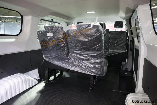 NAVECO Juxing 2025 Model 3.5T 4.998m 7-seat Pure Electric Light Bus 51.5kWh Cargo Box (3) | 86Trucks