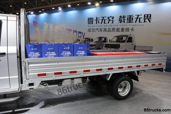 CHENGGONG AUTO Xingma T3E Chuangfuxing Hydraulic Brake 3.825m Single Row Pure Electric Panel Van Micro Truck BYD 50.5kWh 4X2(6 wheels) Body