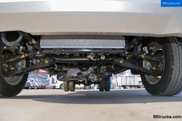 Changan Kuayue Wang X1 1.6L 122hp 4X2(6 wheels) Gasoline 2.67m Double Row Wing Opening Box Mini Truck (China VI) Chassis (1) | 86Trucks