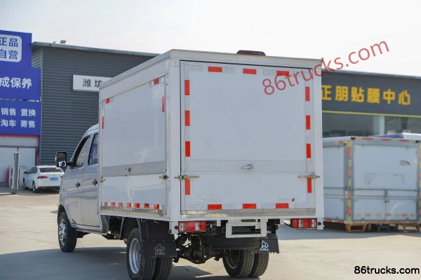 Changan Kuayue Wang X1 1.6L 122hp 4X2(6 wheels) Gasoline 2.67m Double Row Wing Opening Box Mini Truck (China VI) Body (3) | 86Trucks